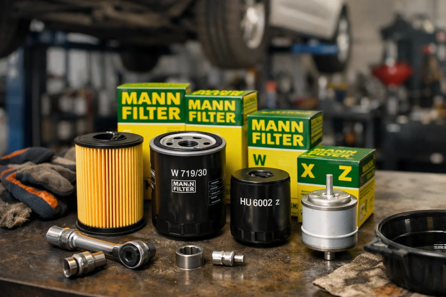 Décodage référence filtre à huile Mann-Filter HU 716/2 x préfixe suffixe x cartouche joint torique accessoires montage OEM